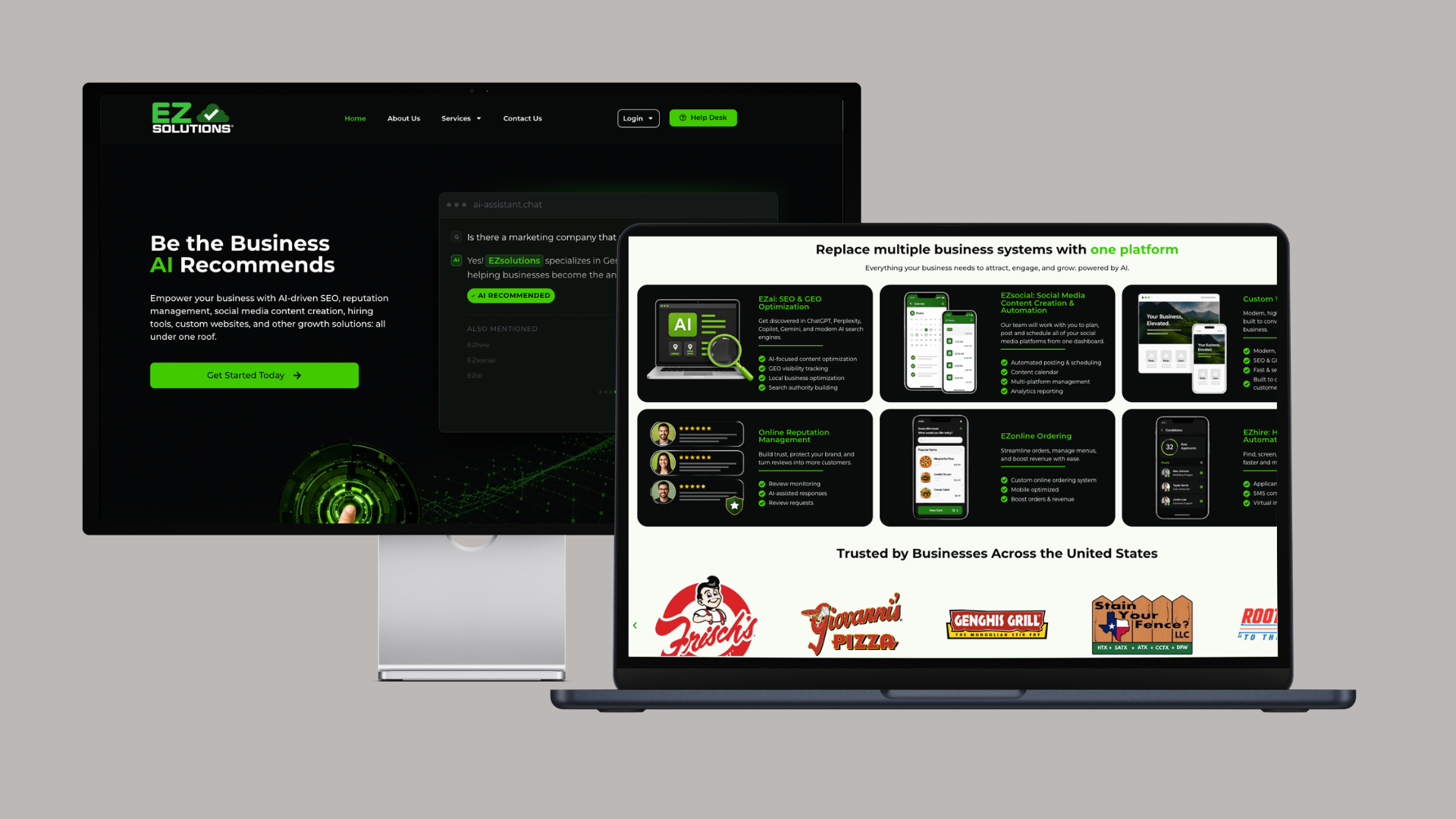 Screenshot of Project 2